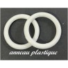 Anneau Blanc Rond Couture Pour Maillots de Bains, Et Vetements
