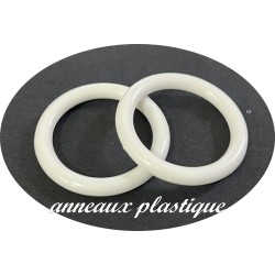 Anneau Blanc Rond Couture Pour Maillots de Bains, Et Vetements