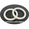 Anneau Blanc Rond Couture Pour Maillots de Bains, Et Vetements
