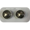 Bouton Argent style "militaire "Couture en Diamètre 20 mm