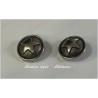 Bouton Bronze Mètal style "militaire " insigne Couture en Diamètre 20 mm