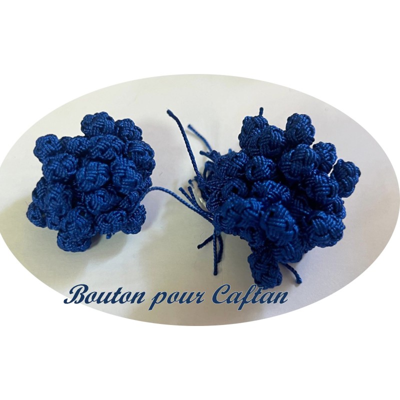 copy of Bouton Pour Caftan et Jelabba En Bleu royal A Coudre : Sublimez votre Style Traditionnel