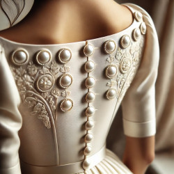 Bouton Nacré pour Mariage : Élégance et Raffinement pour Votre Tenue Nuptiale