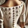 Bouton Nacré pour Mariage : Élégance et Raffinement pour Votre Tenue Nuptiale