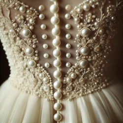 Bouton Nacré pour Mariage : Élégance et Raffinement pour Votre Tenue Nuptiale