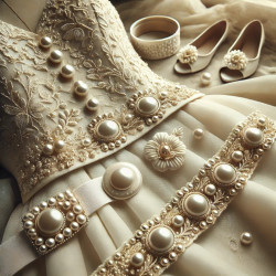 Bouton Nacré pour Mariage : Élégance et Raffinement pour Votre Tenue Nuptiale