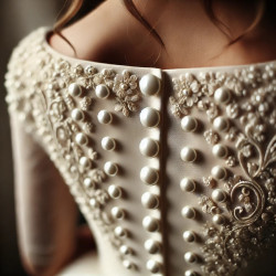 Bouton Nacré pour Mariage : Élégance et Raffinement pour Votre Tenue Nuptiale