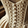 Bouton Nacré pour Mariage : Élégance et Raffinement pour Votre Tenue Nuptiale