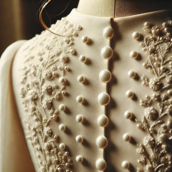 Bouton Nacré pour Mariage : Élégance et Raffinement pour Votre Tenue Nuptiale