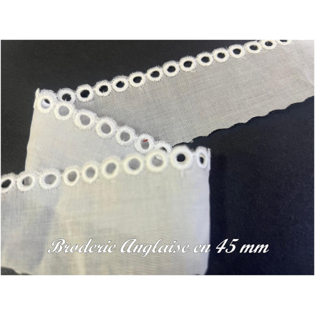 Broderie anglaise ajourée : Une touche de délicatesse dans vos créations