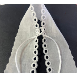 Broderie anglaise ajourée : Une touche de délicatesse dans vos créations