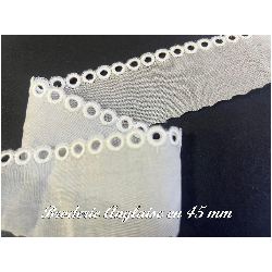 Broderie anglaise ajourée : Une touche de délicatesse dans vos créations