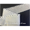 Broderie anglaise ajourée : Une touche de délicatesse dans vos créations