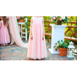 Mousseline Rose Foncé Pour La Couture.