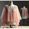 Mousseline Rose Foncé Pour La Couture.