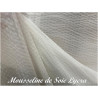 Tissu Mousseline De Soie Stretch Ivoire Couture  Au Mètre. - "Silk Chiffon Technical Specification: Ivory Silk Stretch Chiffon.
