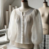 Plumetis Blanc Coton pour Vos Projets de Couture : Créations Élégantes