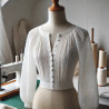 Plumetis Blanc Coton pour Vos Projets de Couture : Créations Élégantes