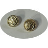 Bouton Doré Ancre Marin En Taille 18 mm A Coudre : Élégance Marine