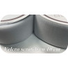 Velcro Scratch auto Agrippant en 100 mm blanc, bande Scratch en 10 cm à coudre.