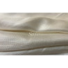 Twill de Soie en ivoire Haute Couture Au Mètre.