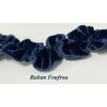 "Galon Frou-Frou en Velours Bleu Marine – Luxe et Élégance pour Couture et Décoration"