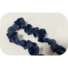 "Galon Frou-Frou en Velours Bleu Marine – Luxe et Élégance pour Couture et Décoration"