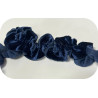 "Galon Frou-Frou en Velours Bleu Marine – Luxe et Élégance pour Couture et Décoration"
