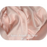 Satin Rose Tombé de Soie Au Mètre -  Touché Soie, Fluide et Facile à Coudre