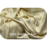 Satin Doré Or Mat Tombé de Soie Au Mètre - Touché Soie, Élégance et Fluidité
