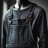 Tissu Jean Denim Selvedge 100% Coton – 680g/m² | Qualité Premium