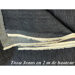 Tissu Jean Denim Selvedge 100% Coton – 680g/m² | Qualité Premium