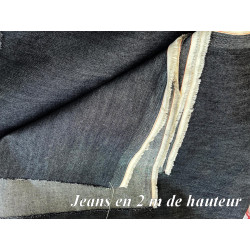 Tissu Jean Denim Selvedge 100% Coton – 680g/m² | Qualité Premium