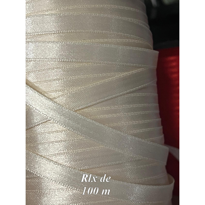100 m de ruban satin /