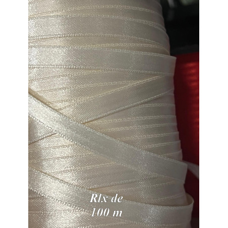 100 m de ruban satin /