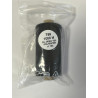 Bobine de fil Noir à coudre polyester – 1000 m – Certifié Oeko-Tex – Tout textile