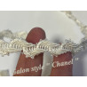 Galon Style "Chanel" Au Mètre  Ivoire Au Mètre Couture
