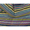 🧶  Tissu Maille Fantaisie Style Crochet "City Colors" – Élégance urbaine en maille ajourée