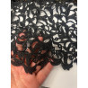 🖤 Tissu Dentelle Guipure Noire – Raffinement & Qualité Premium