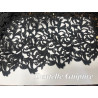 🖤 Tissu Dentelle Guipure Noire – Raffinement & Qualité Premium