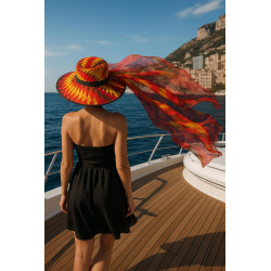 Tissu Mousseline De Soie Imprimé Au Mètre Couture