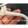 Cordon Coton Tressé 10 mm – Résistant et Naturel