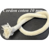 Cordon Coton Tressé 10 mm – Résistant et Naturel