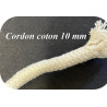 Cordon Coton Tressé 10 mm – Résistant et Naturel
