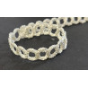 Galon Style " Chanel " Ajouré Ivoire – Tresse Fantaisie Éclat Satiné – Vente au Mètre