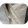 Galon Style " Chanel " Ajouré Ivoire – Tresse Fantaisie Éclat Satiné – Vente au Mètre