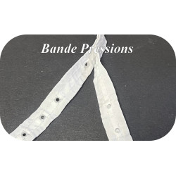 Bande Pression à Body Blanche Au mètre -Bande A body