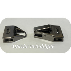 Attache Métallique en 2 Parties à Coudre – Accessoire Robuste pour Maroquinerie, Sacs et Vêtements