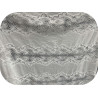 Tissu Dentelle Guipure Blanche en Coton – Grande Largeur pour Robes de Mariée, Cérémonie et Création Haute Couture