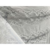 Tissu Dentelle Guipure Blanche en Coton – Grande Largeur pour Robes de Mariée, Cérémonie et Création Haute Couture